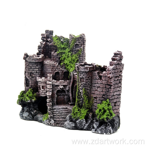 European style retro castle landscape stone